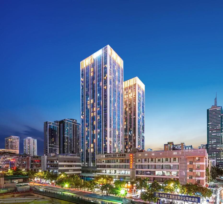 Gepai Executive Apartment - Shenzhen Futian Convention And Exhibition Center Buitenkant foto