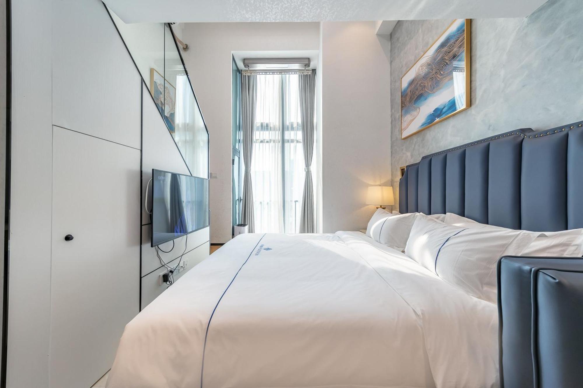Gepai Executive Apartment - Shenzhen Futian Convention And Exhibition Center Buitenkant foto